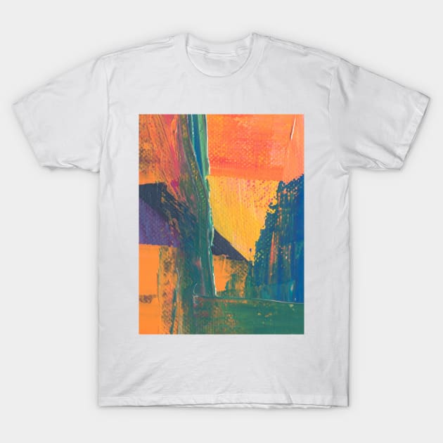 multicolored abstract texture T-Shirt by Artistic_st